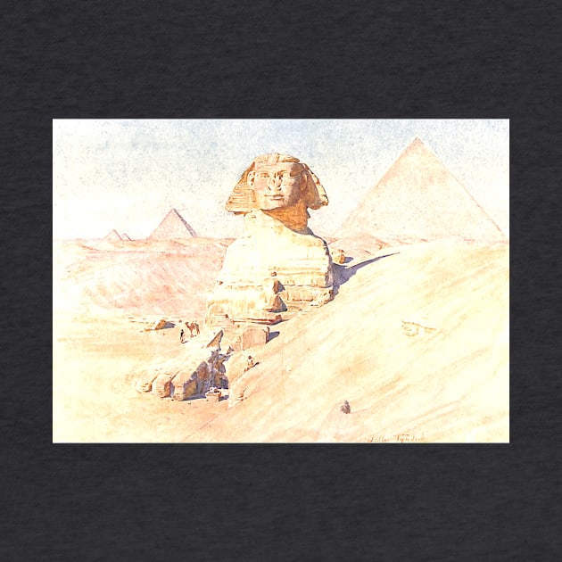 The Sphinx And Pyramids Of Gizeh in Egypt by Star Scrunch